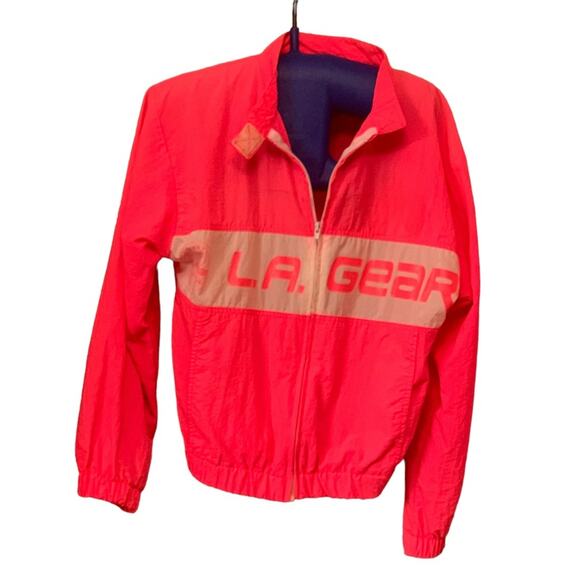 Vintage LA Gear Wind Breaker Full Zip Jacket Size: Medium RARE - Picture 14 of 15